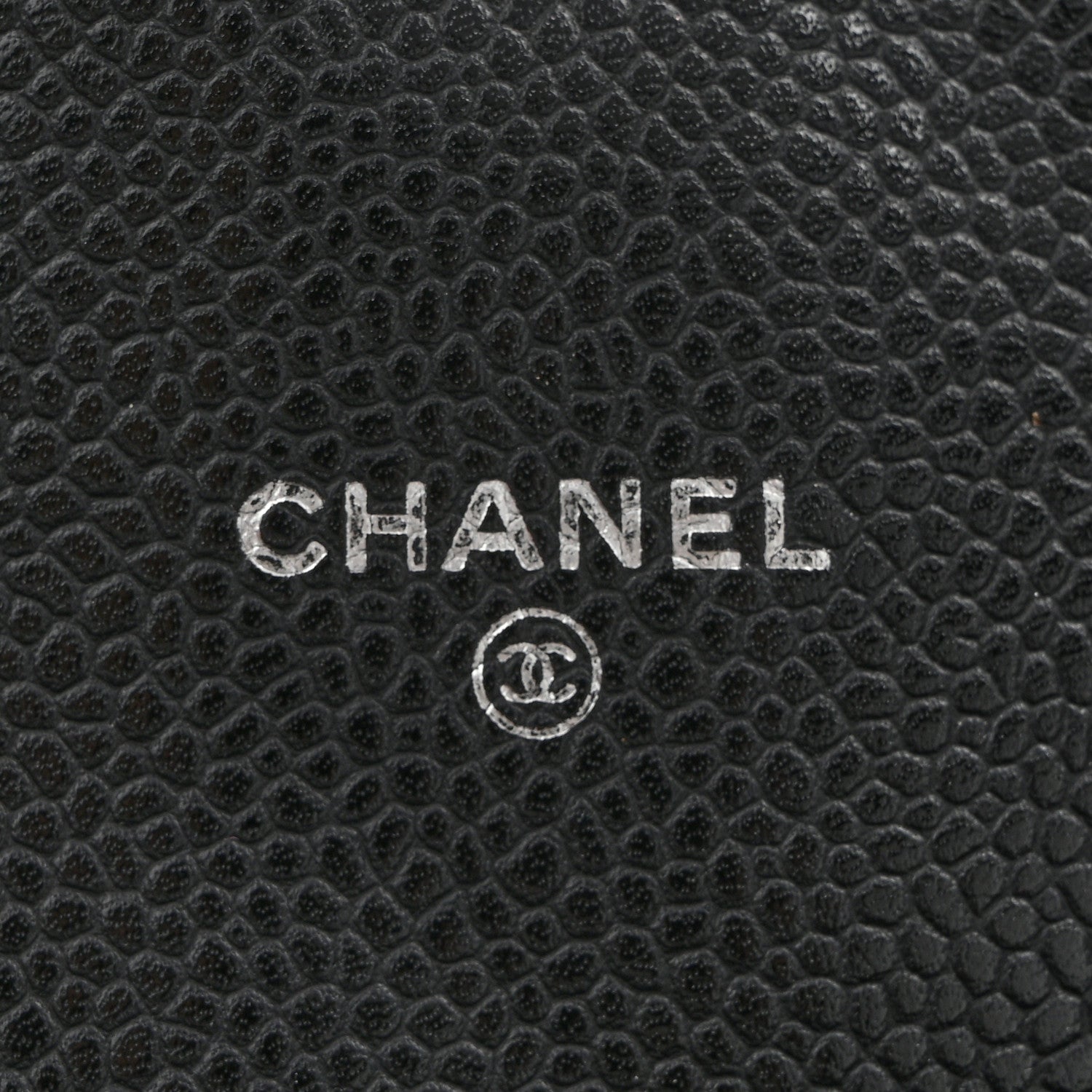 Chanel Caviar Half Moon Wallet On Chain WOC Black 6 of 14