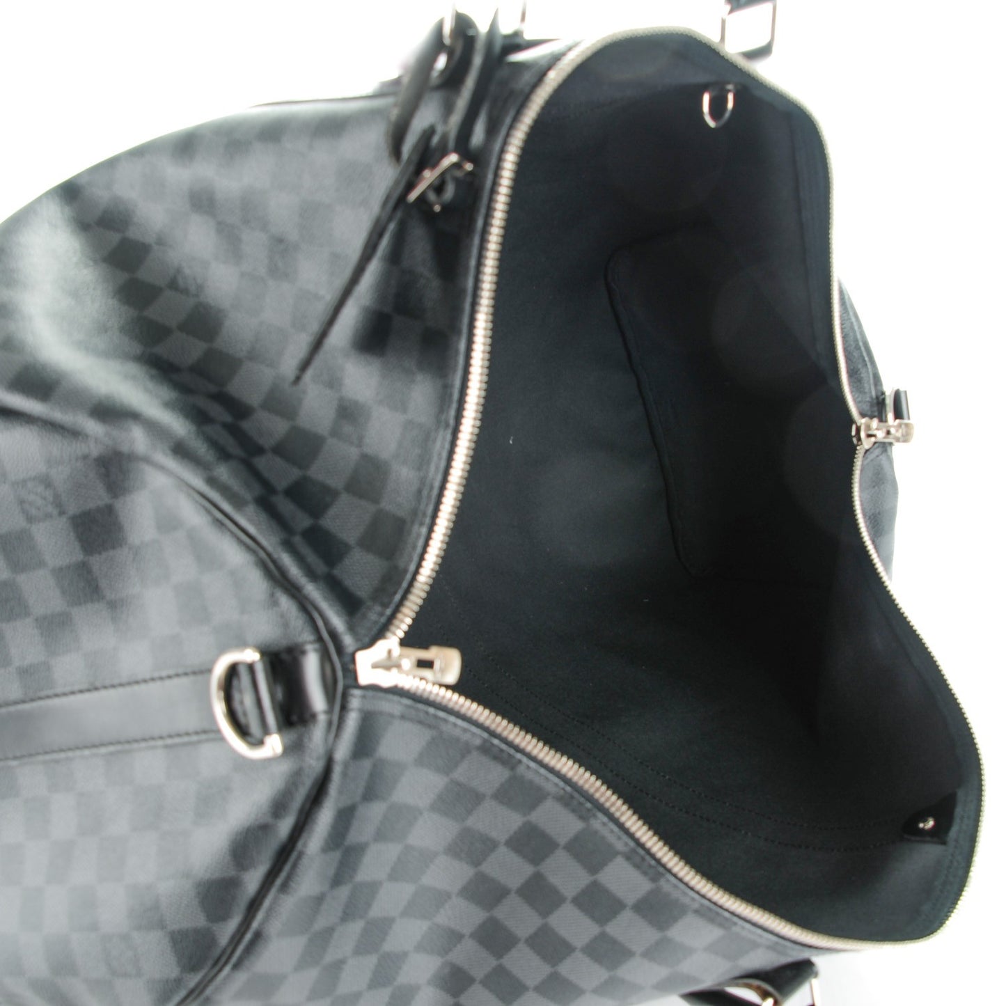 Damier Graphite Keepall Bandouliere 55