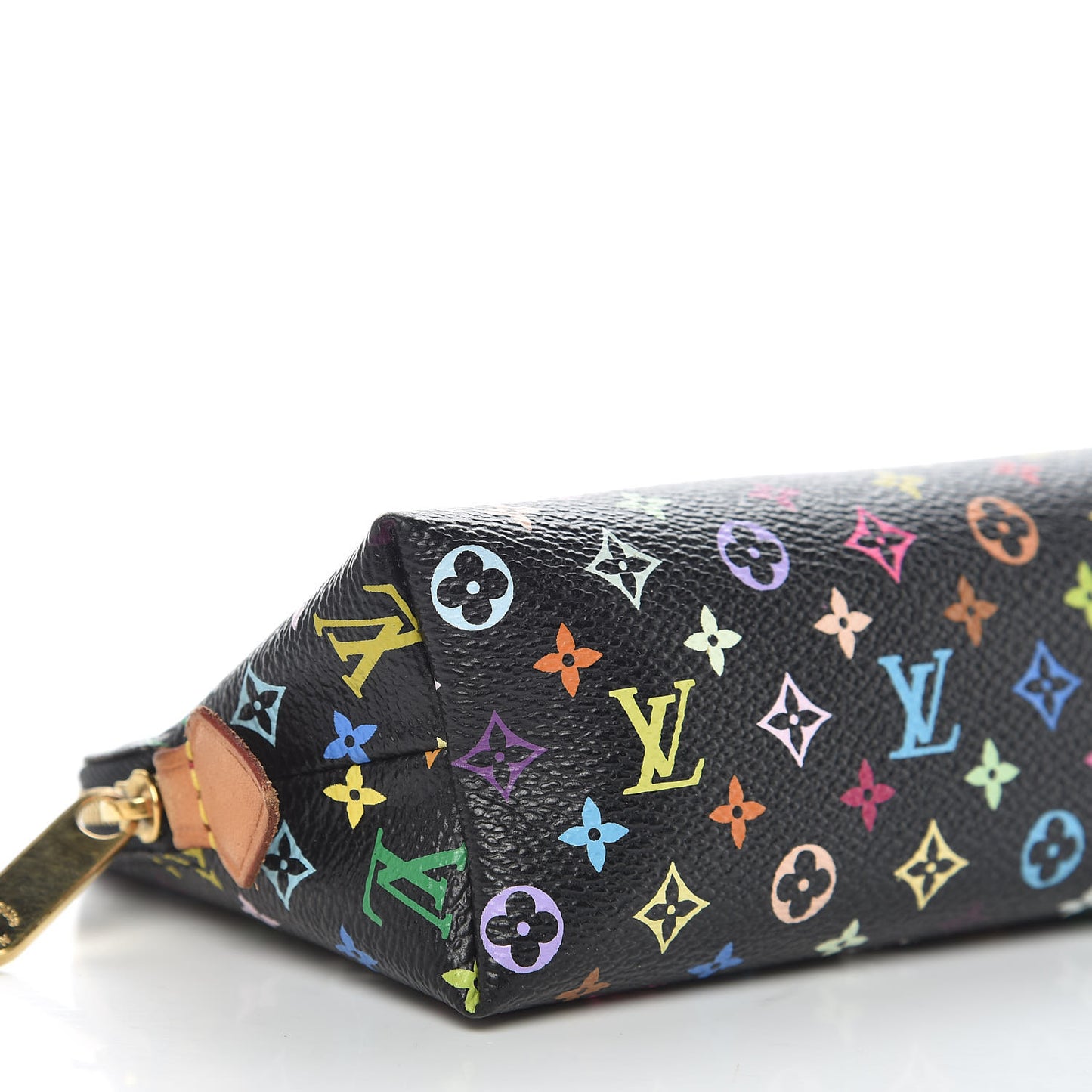 Monogram Multicolor Cosmetic Pouch Black Grenade