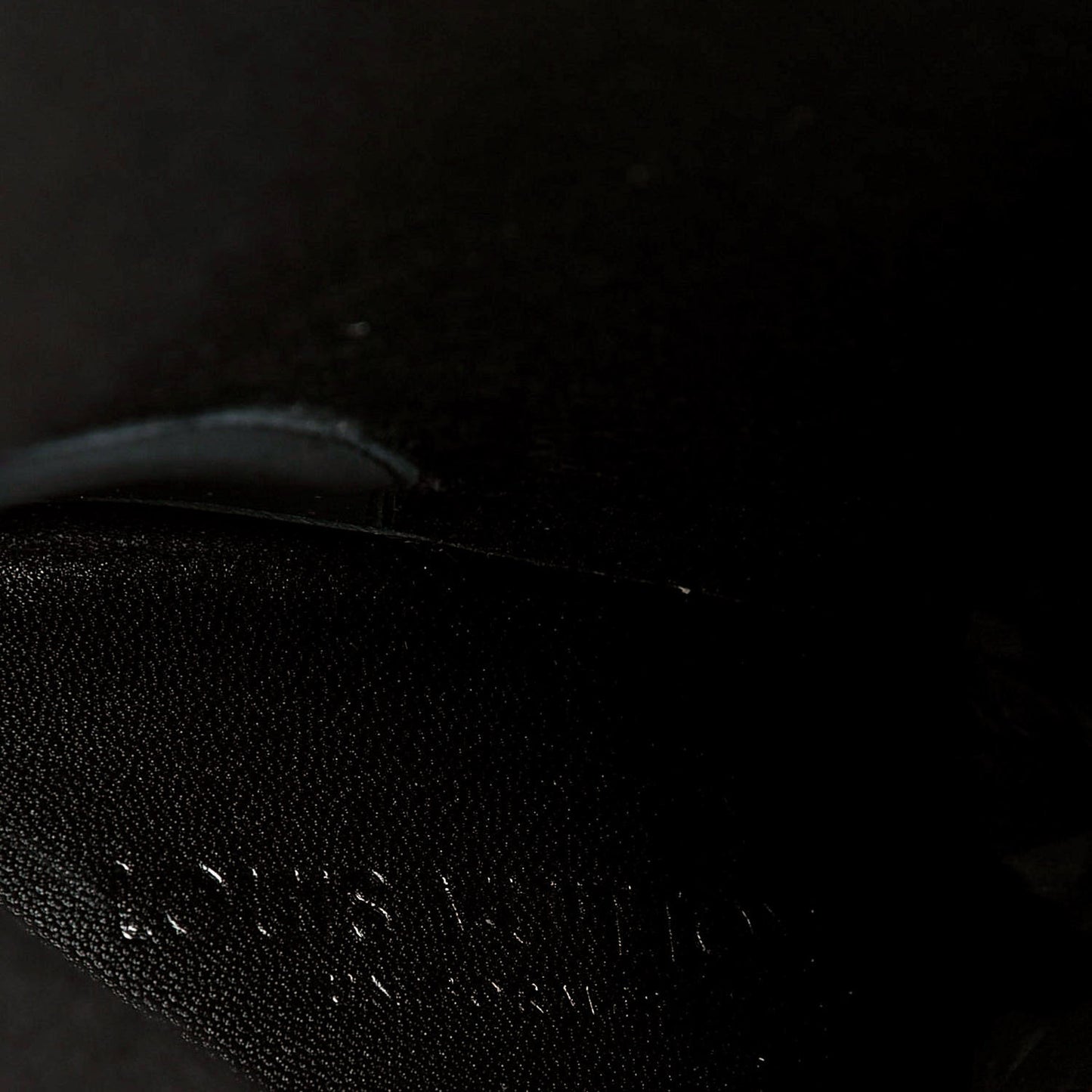 Patent Silhouette Ankle Boots 37 Black