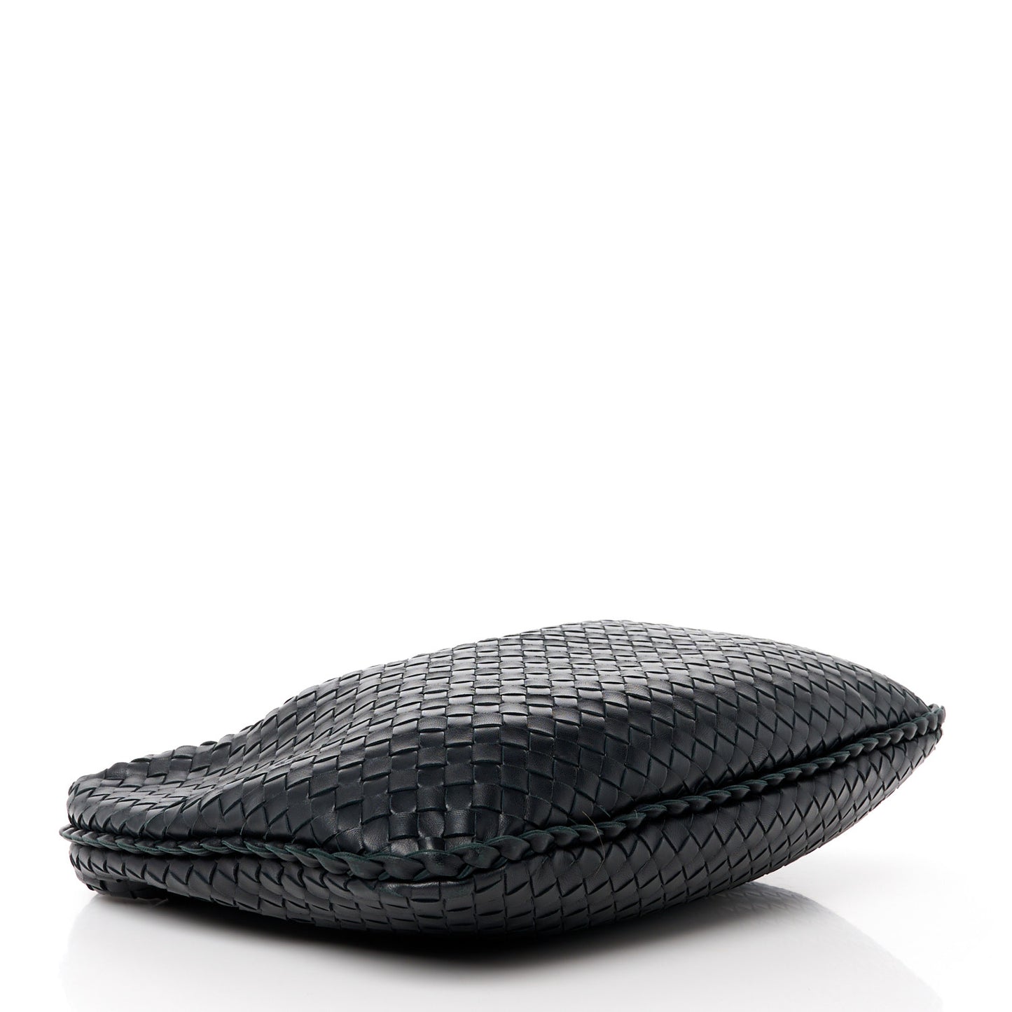 Nappa Intrecciato Medium Veneta Hobo Black