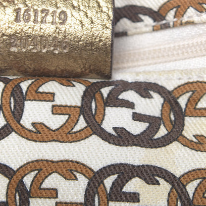Gucci Monogram Large Princy Tote Gold 7 of 11