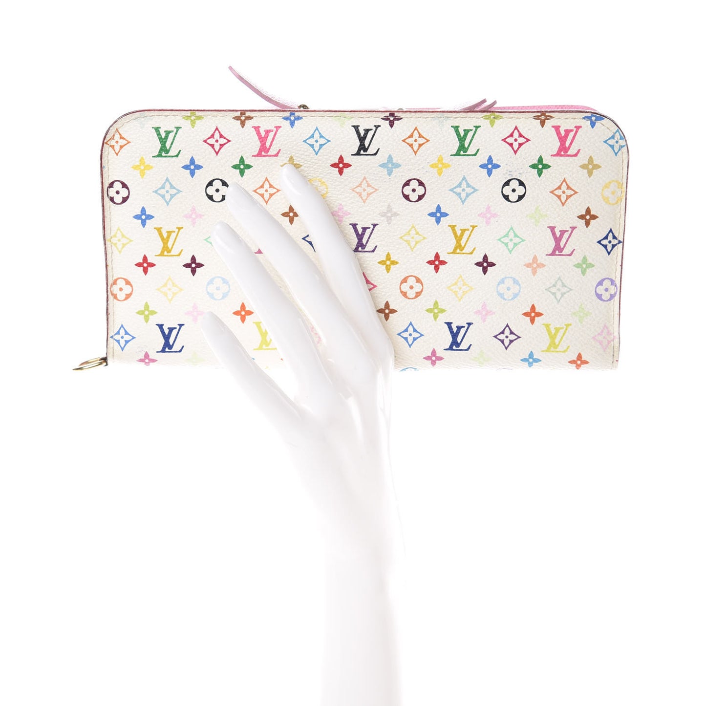 Monogram Multicolor Insolite Wallet White Litchi