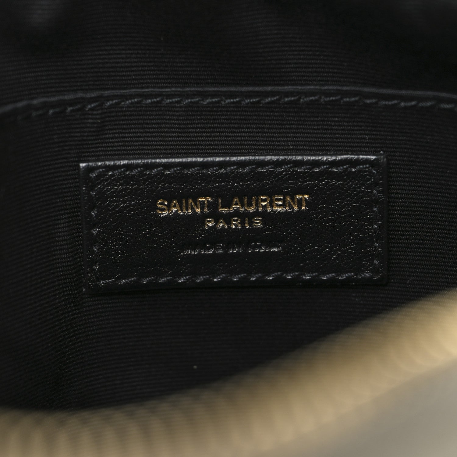 Saint Laurent Calfskin Matelasse Monogram Lou Camera Bag Crema Soft 6 of 10