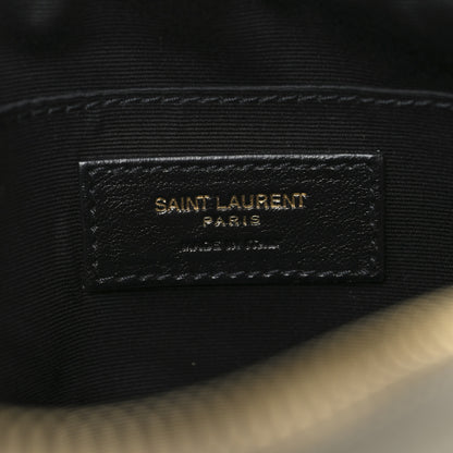 Saint Laurent Calfskin Matelasse Monogram Lou Camera Bag Crema Soft 6 of 10