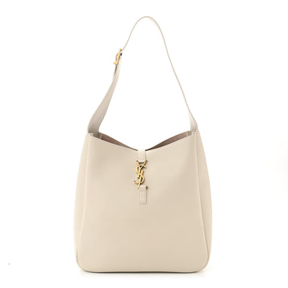 Saint Laurent Smooth Calfskin Large Le 5 A 7 Soft Hobo Blanc Vintage 1 of 10
