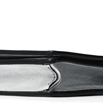 Fendi Vitello Catalan Mirror Logo Embossed Medium Wallet On Chain Argento 8 of 8