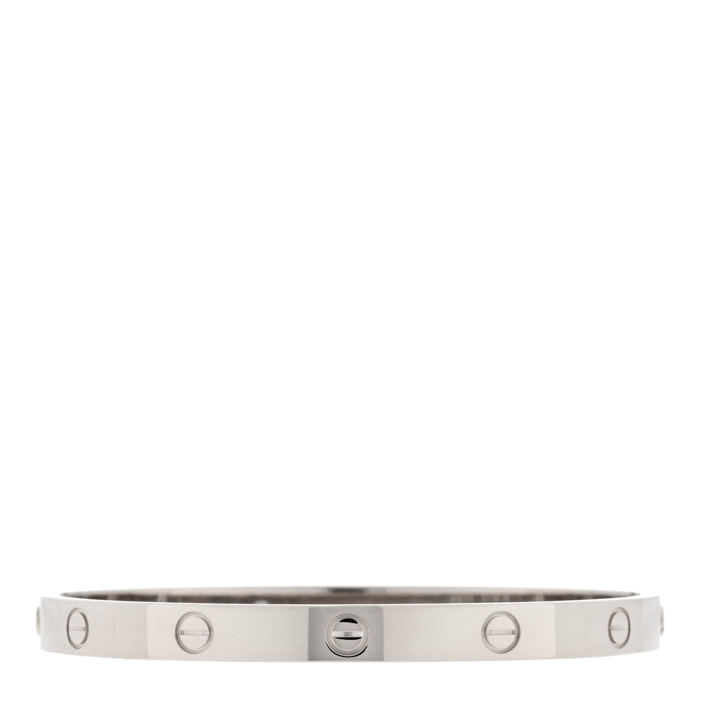 18K White Gold LOVE Bracelet 19