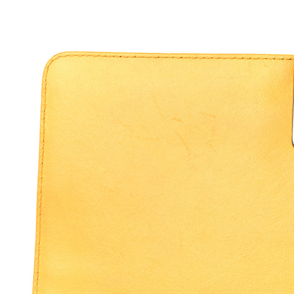 Chanel Lambskin Quilted Medium Boy Flap Yellow 15 of 27
