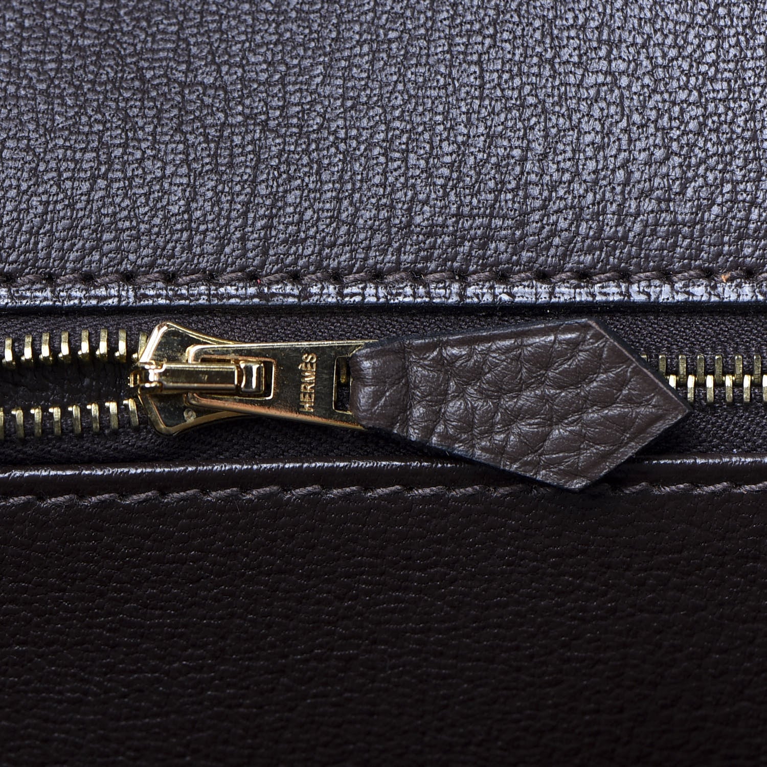 Hermes Togo Birkin 40 Chocolate 19 of 33