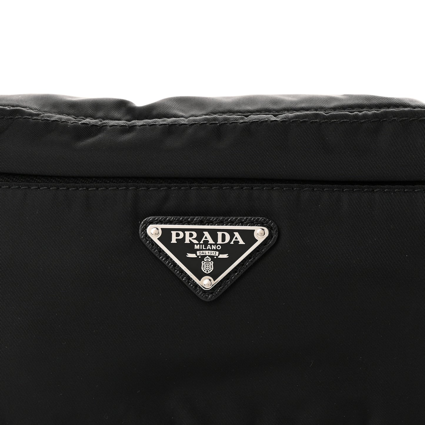 Tessuto Nylon Montagna Belt Bag Black