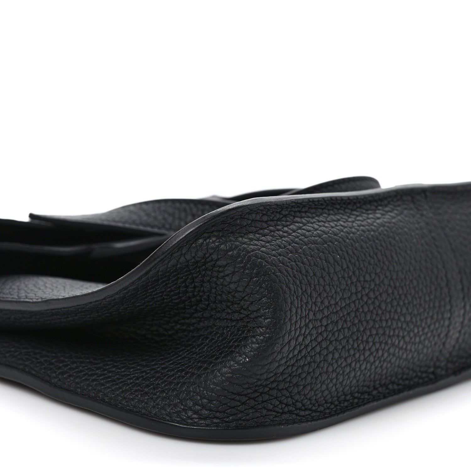 Hermes Taurillon Clemence Halzan 25 Black 6 of 8