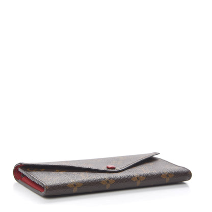 Louis Vuitton Monogram Josephine Wallet Red 5 of 14