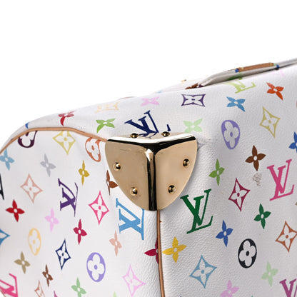 Louis Vuitton Monogram Multicolor Speedy 30 White 10 of 14
