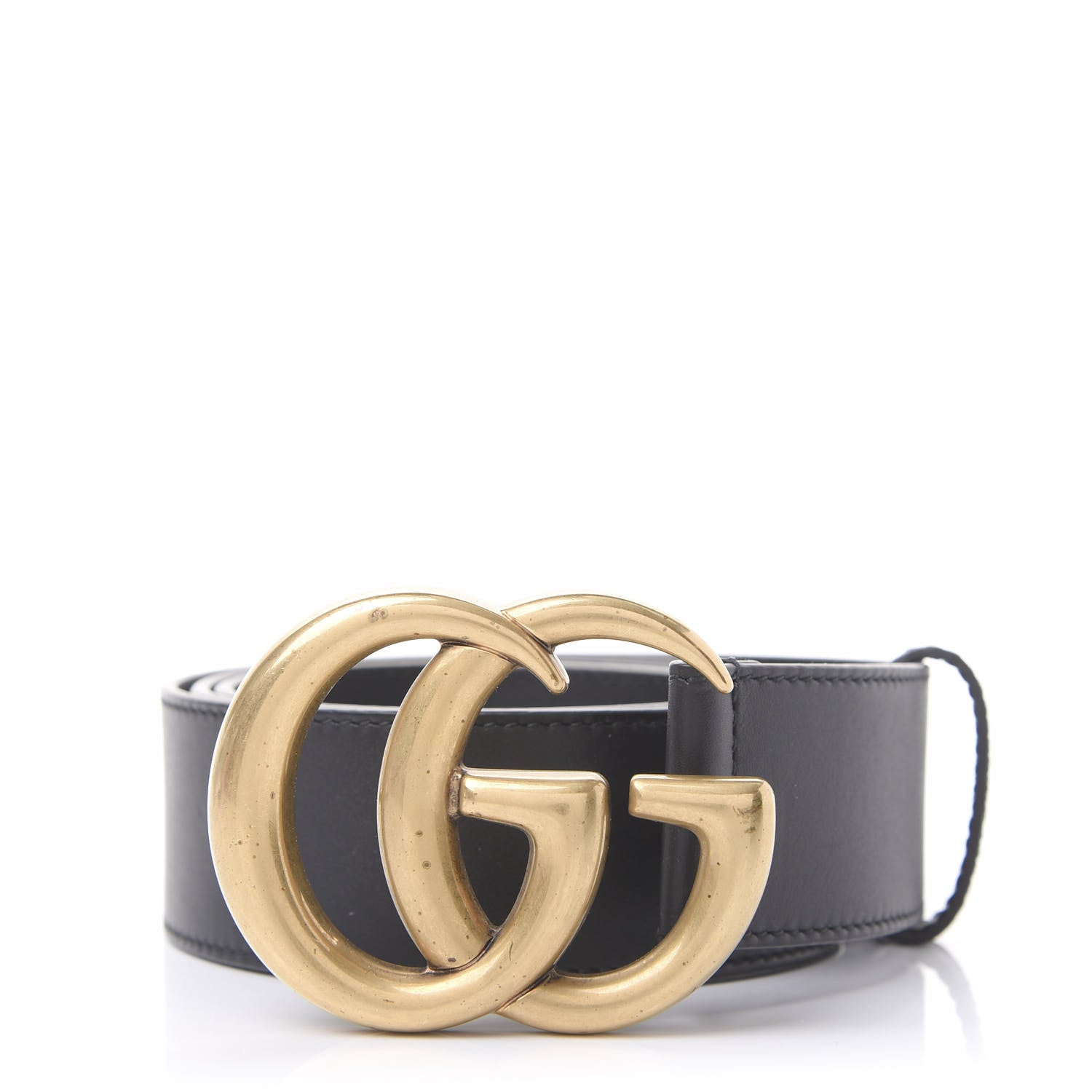Gucci Calfskin Double G 40mm Belt 95 38 Black 1 of 5