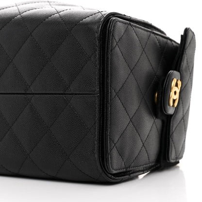 Chanel Caviar Quilted Small Chanel 25 Handbag Black 18 of 21