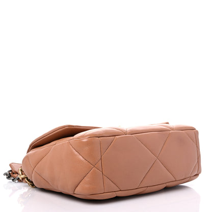 Chanel Lambskin Quilted Medium Chanel 19 Flap Brown 4 of 11