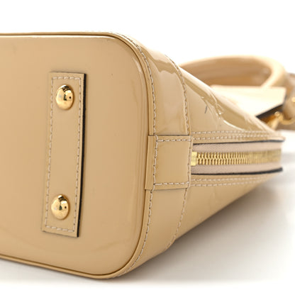 Louis Vuitton Vernis Alma BB Dune 10 of 14