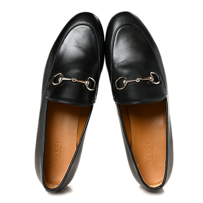 Gucci Calfskin Womens Jordaan Loafers 39 Black 2 of 10