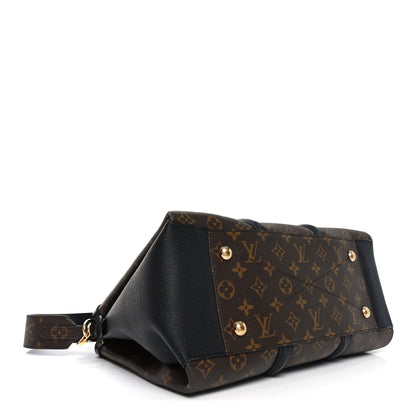 Louis Vuitton Monogram Soufflot MM Black 4 of 9