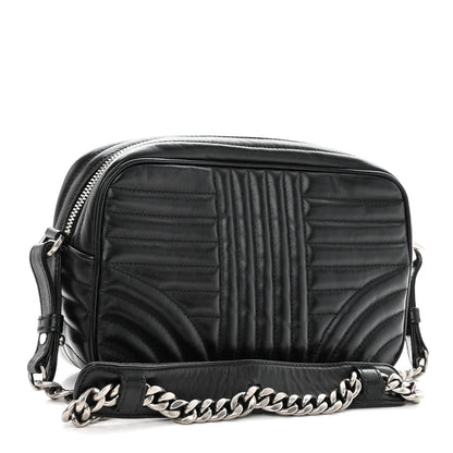 Prada Soft Calfskin Diagramme Camera Bag Black 3 of 11