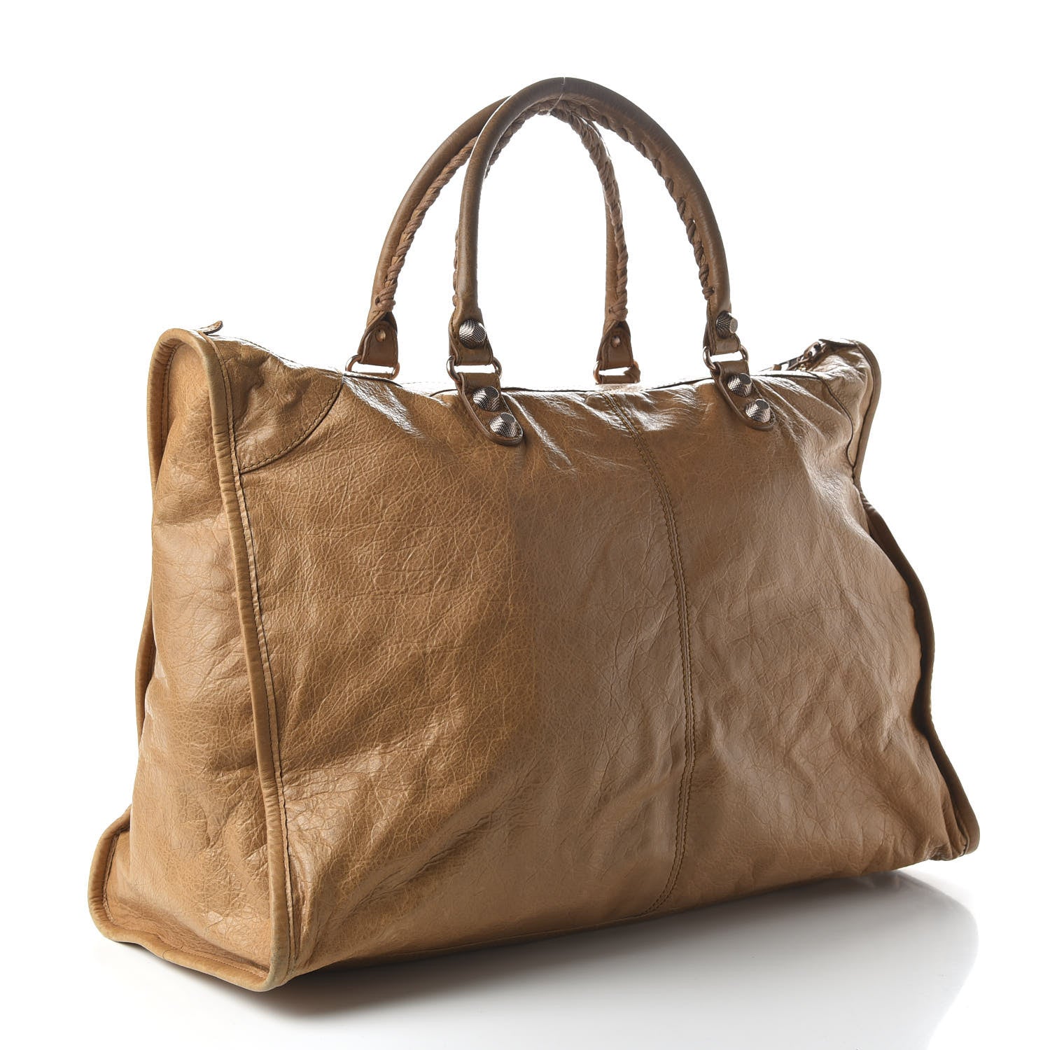 Balenciaga Agneau Giant 12 Rose Gold Hardware Weekend Cumin 3 of 10