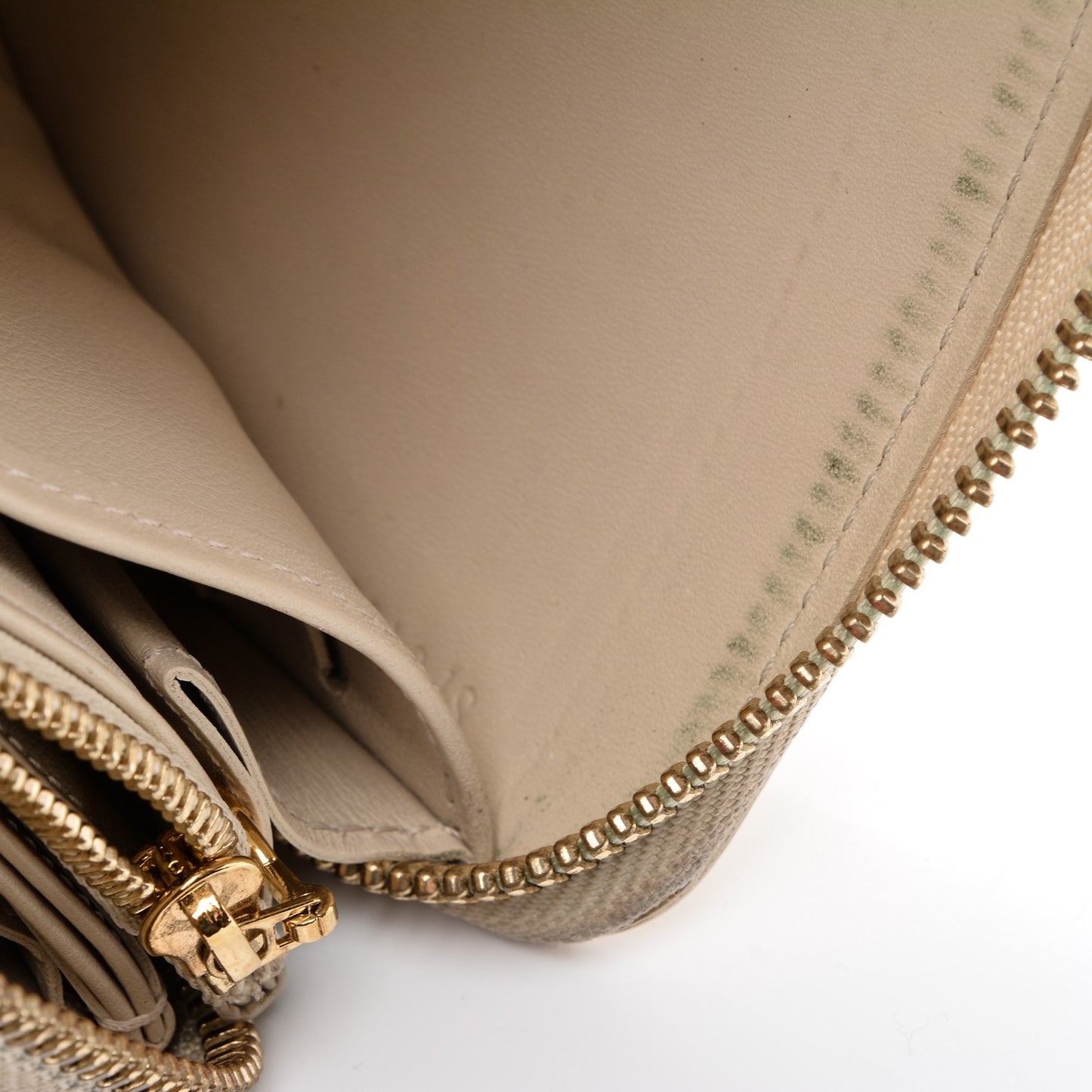Vernis Zippy Wallet Blanc Corail
