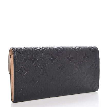 Louis Vuitton Empreinte Emilie Wallet Black Dune 3 of 8