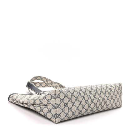 Gucci GG Plus Monogram Medium Signature Web Loop Tote Navy 4 of 10