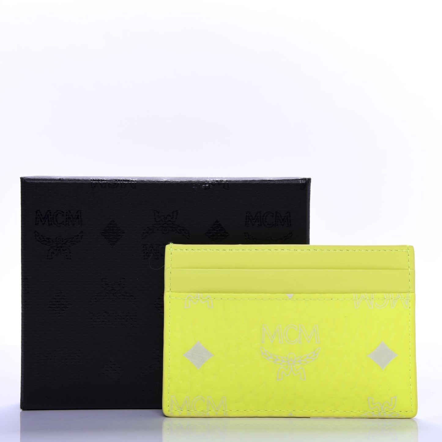 Visetos Card Case Neon Yellow
