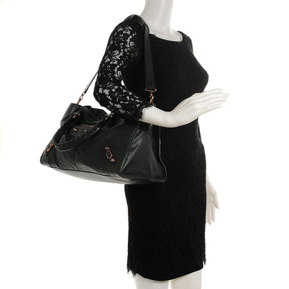 Balenciaga Agneau Giant 12 Rose Gold Hardware Part Time Anthracite 2 of 13