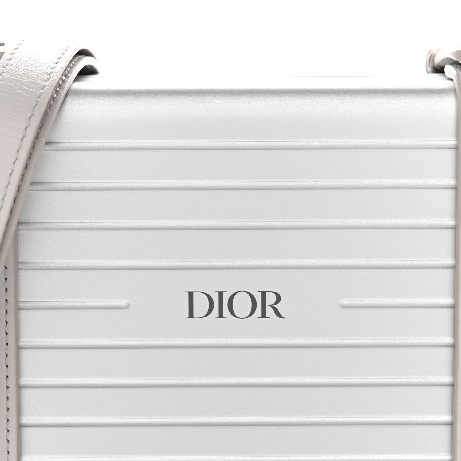 Christian Dior X RIMOWA Aluminum Personal Clutch On Strap Silver 8 of 11