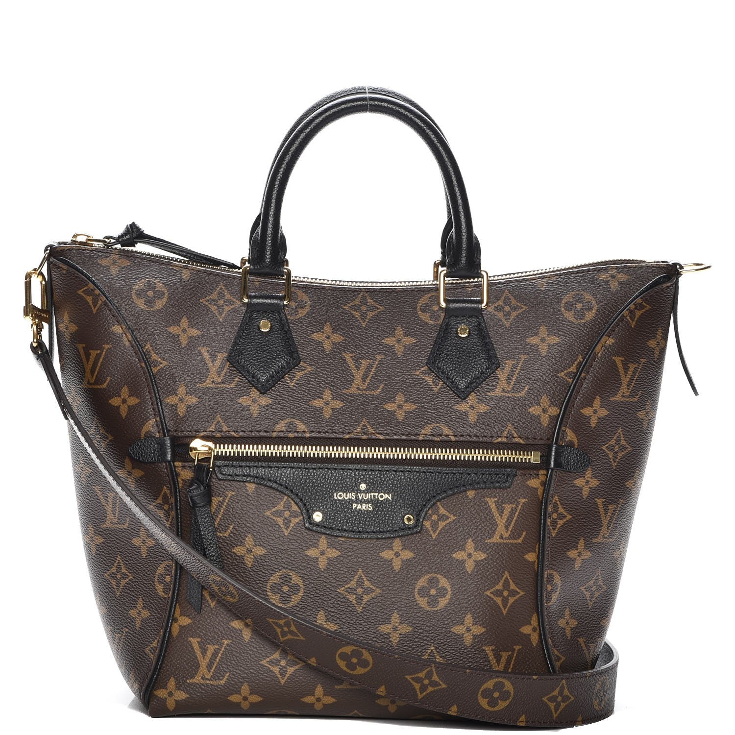 Louis Vuitton Monogram Tournelle PM Black 1 of 9