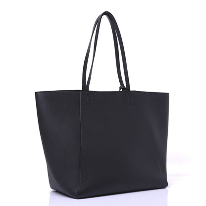 Louis Vuitton Calfskin Lockme Cabas Black 3 of 14