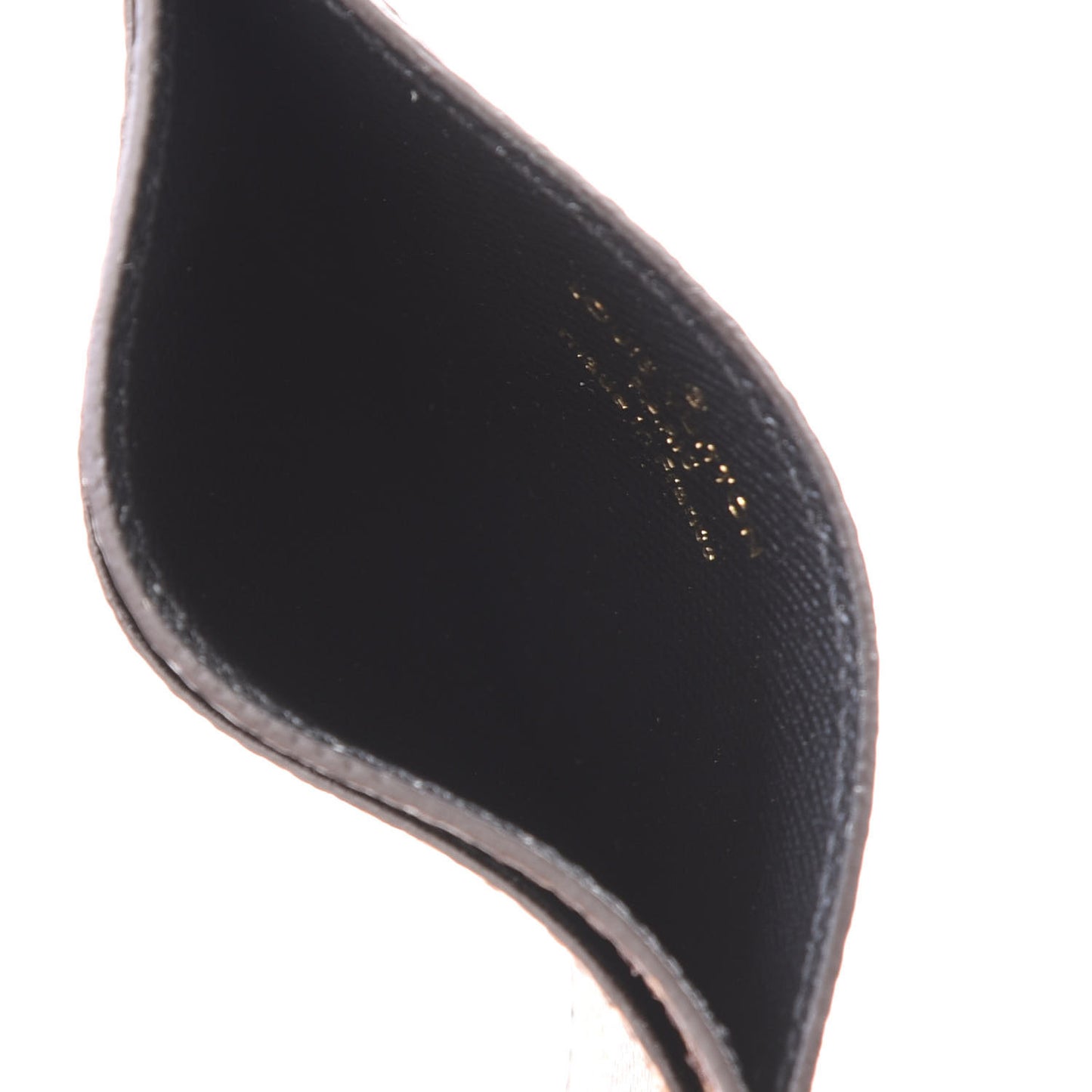 Reverse Monogram Card Holder