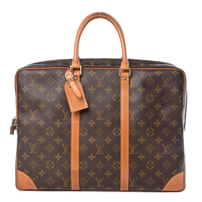 Louis Vuitton Monogram Porte-Documents Voyage Briefcase 1 of 12