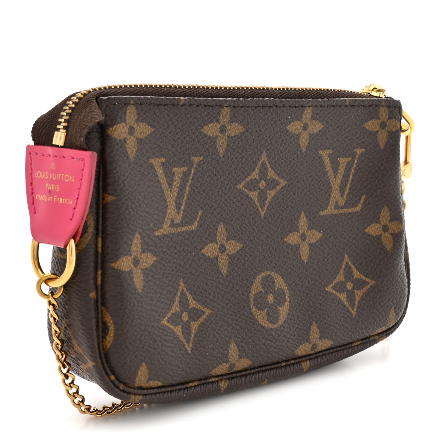 Monogram 2020 Christmas Animation Roller Coaster Mini Pochette Accessories Pivoine