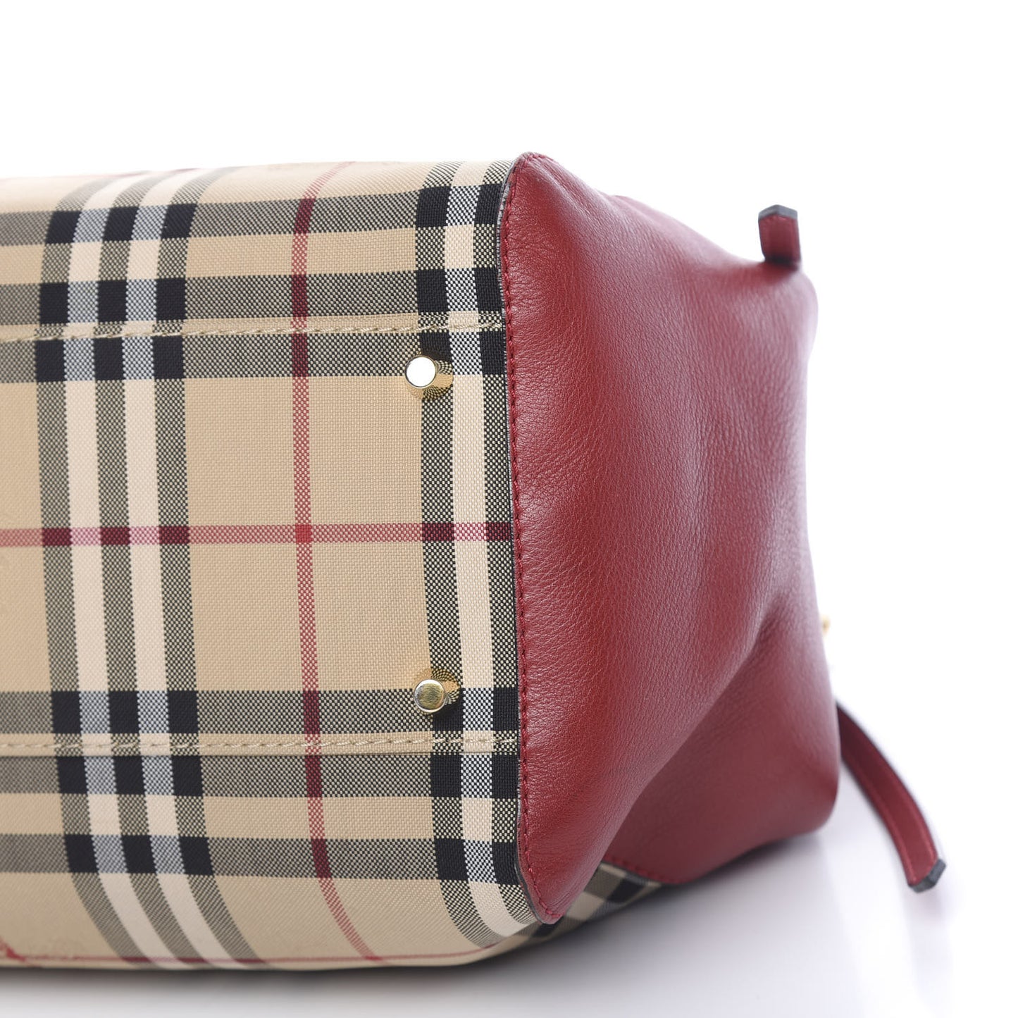 Horseferry Check Canterbury Tote Honey Parade Red
