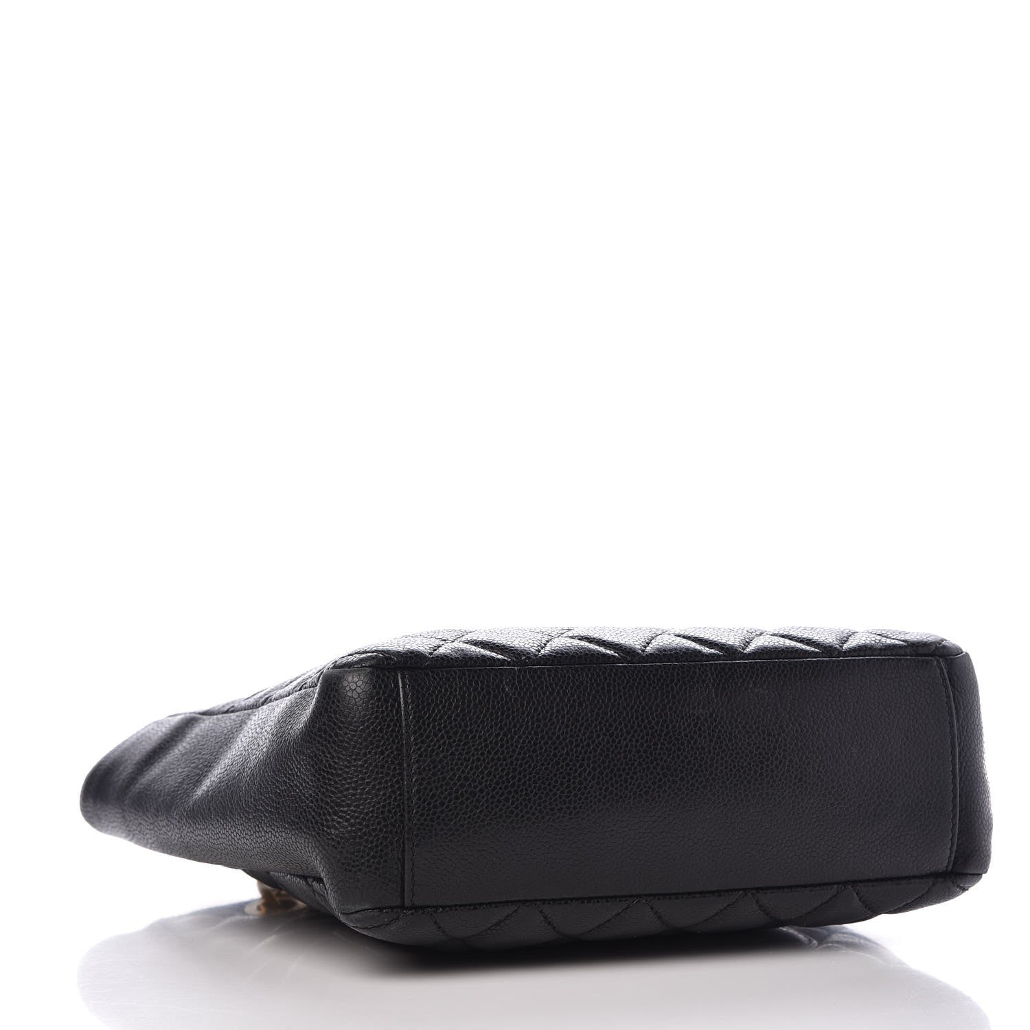 Chanel Caviar Quilted Petit Shopping Tote PST Black 4 of 12