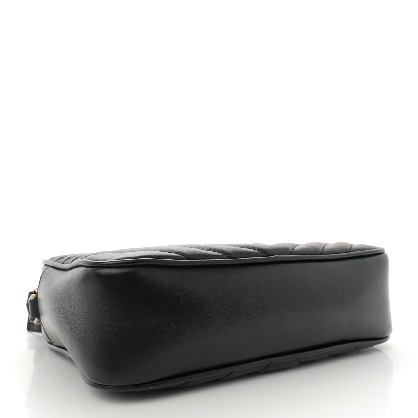 Calfskin Matelasse Monogram Lou Camera Bag Black