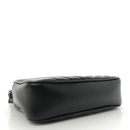 Saint Laurent Calfskin Matelasse Monogram Lou Camera Bag Black 4 of 12