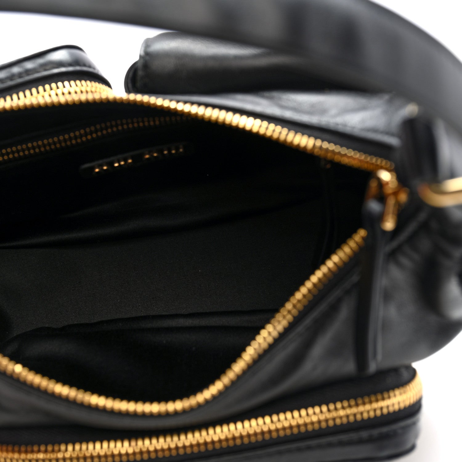 Miu Miu Nappa Multi Pocket Hobo Black 5 of 9