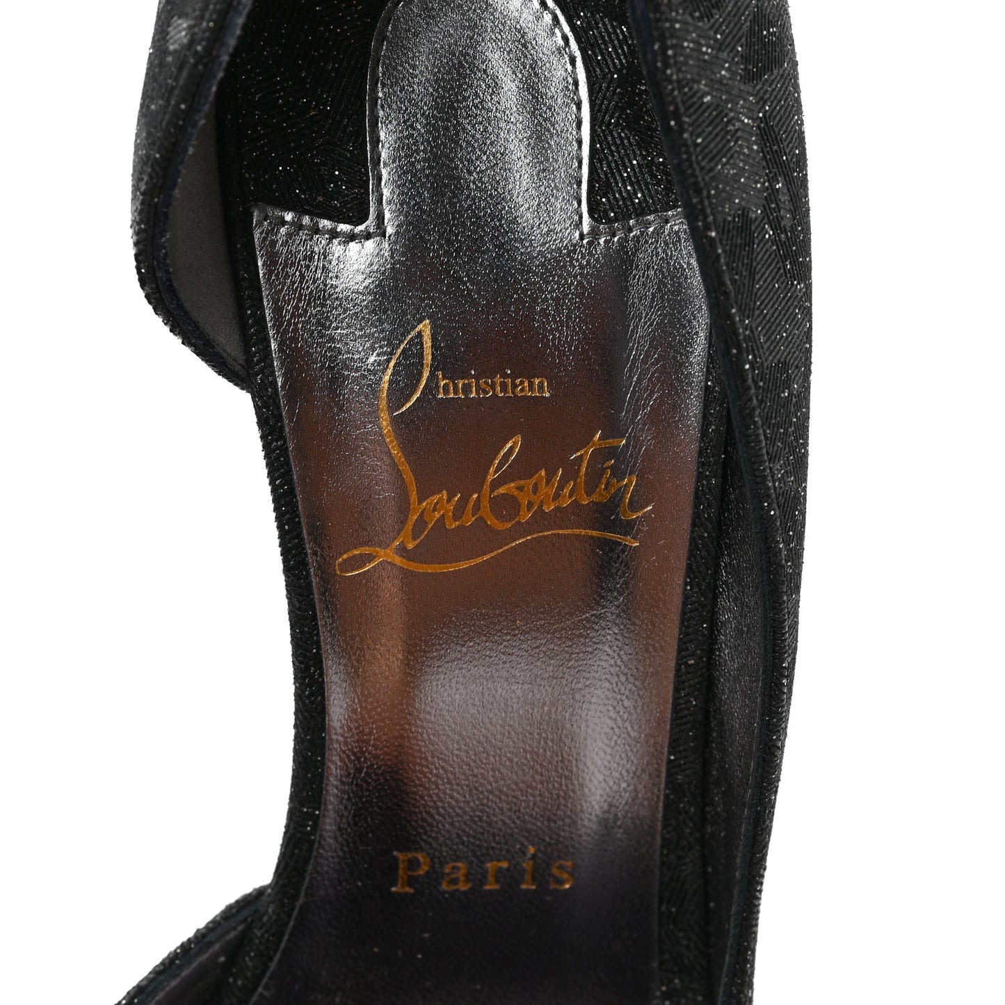Glitter Iriza Kid Flinstar 100 Pumps 38.5 Black