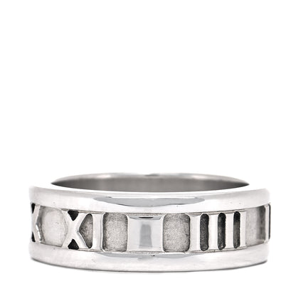 Tiffany Sterling Silver Atlas Ring 49 4.75 3 of 5