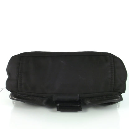 Prada Tessuto Buckle Shoulder Bag Black 5 of 8