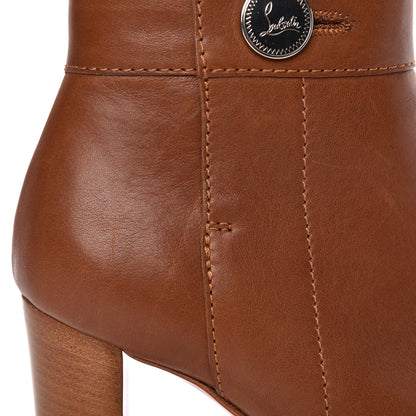 Christian Louboutin Calfskin Janis 85 Booties 36 Cuoio 9 of 11