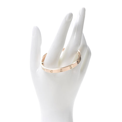 Cartier 18K Pink Gold LOVE Bracelet 16 2 of 7