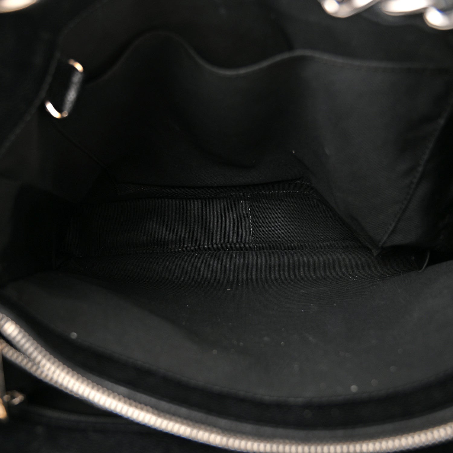 Chanel Caviar Quilted Grand Shopping Tote GST Black 5 of 14