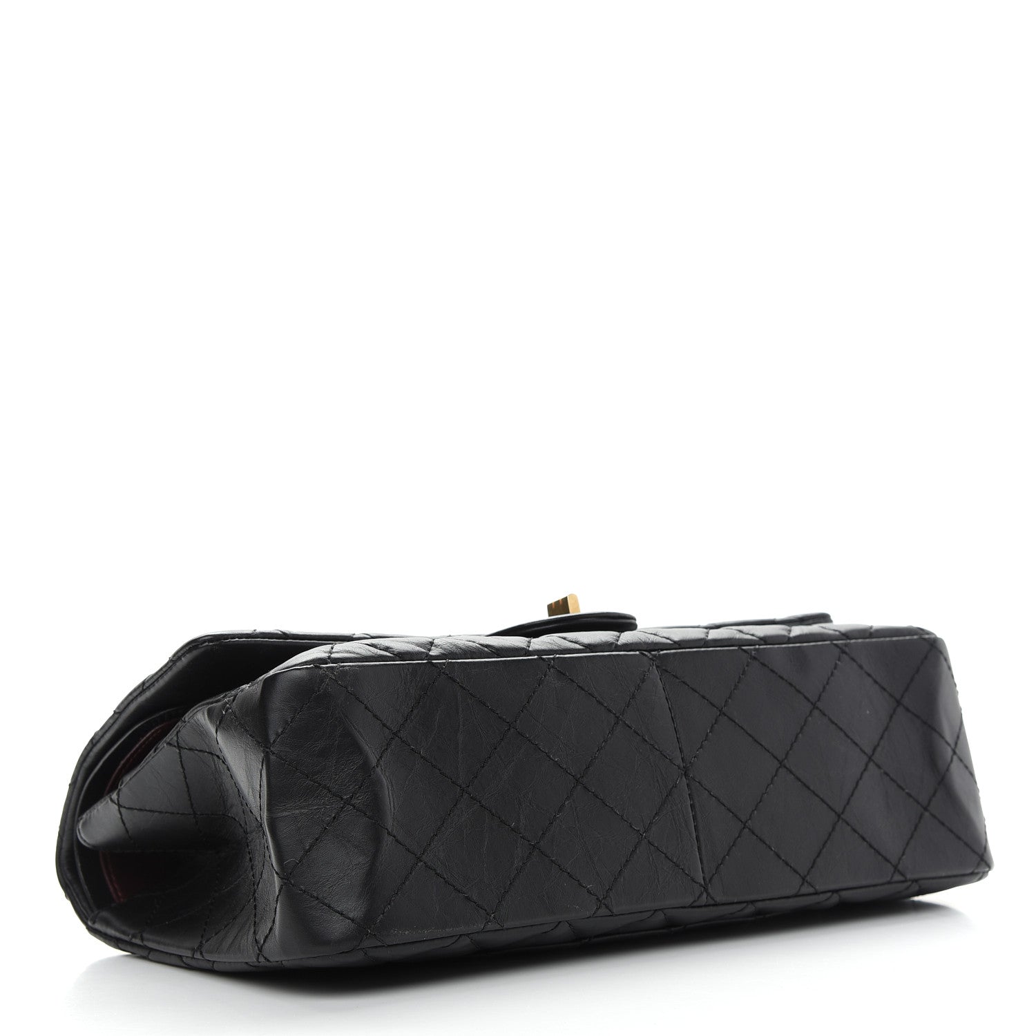 Chanel Aged Calfskin Quilted 2.55 Reissue 226 Flap Black 3 of 8