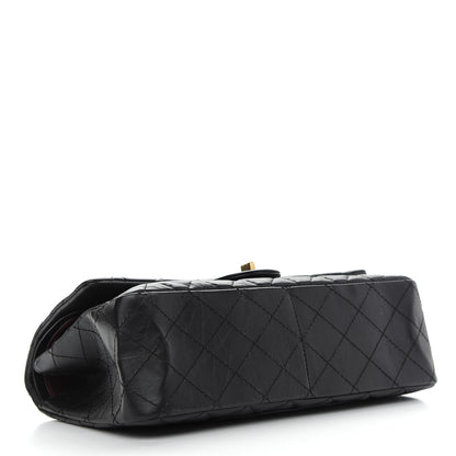 Chanel Aged Calfskin Quilted 2.55 Reissue 226 Flap Black 3 of 8